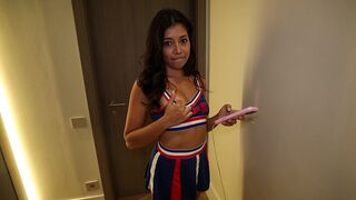 I DRESS UP AS A CHEERLEADER FOR MY BEST FRIEND