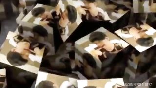 me pase toda la noche con la pija adentro del culo y tragando leche