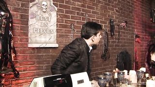 German Girls Fucked In The Horror Shop Basement