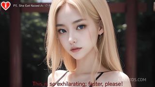 Blonde GF Waifu Summer Date + Fuck Her With The Bikini On In The Dojo POV - Uncensored Hyper-Realistic Hentai Joi, With Auto Sounds, AI [PREMIUM VIDEO]