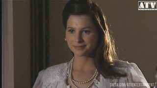 Jessica Fiorentino a slutty experienced woman with a hairy pussy and two nice big perky tits gets fucked in the ass and wants her mouth busy