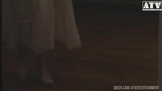 Jessica Fiorentino a slutty experienced woman with a hairy pussy and two nice big perky tits gets fucked in the ass and wants her mouth busy