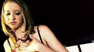 Audrie a slutty MILF with two teasing tits and brunette hair gets her pussy and ass stuffed and gets her ass stuffed