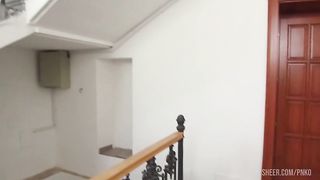 Cristian meets a very sexy girl !