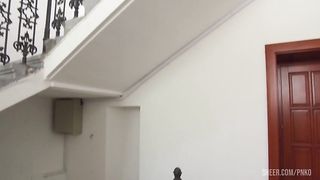 Cristian meets a very sexy girl !