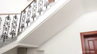 Cristian meets a very sexy girl !