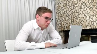 HE'S LOOKING FOR THE NEW SECRETARY ... and she will get the job !!!