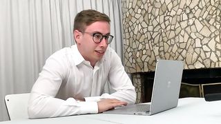 HE'S LOOKING FOR THE NEW SECRETARY ... and she will get the job !!!