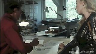 Moana Pozzi: threesome with the archictect and his secretary