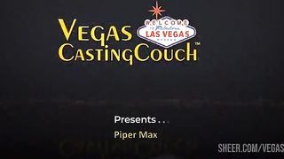Crazy Ass Fucked HARD Piper Max - Ass Fucked HARD Casting - Throat Fucked - Bondage - Orgasm - Reverse Anal Cowgirl - POV Close Up - ACTION!