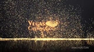 MILF Does First Ass Fucking at First Video Casting Ever POV in Vegas - Closeup Pussy Fingered and Blowjob - Oiled Massage - Throating POV - Bound Orgasm