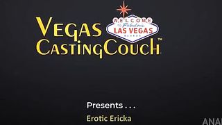 MILF Does First Ass Fucking at First Video Casting Ever POV in Vegas - Closeup Pussy Fingered and Blowjob - Oiled Massage - Throating POV - Bound Orgasm