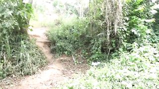 Laundry in the backwater. Samantha is surprised by her neighbor washing the clothes and him washing next to him with his big cock stretched out as usual. There followed a steamy public fuck at the riv