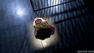 Katwoman Jennifer Dark Prowls Into A Prison Cage 3way