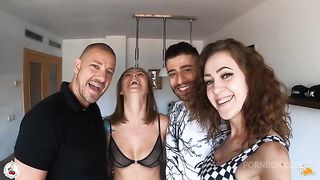 Polish Girl's First-ever Double Penetration