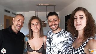 Polish Girl's First-ever Double Penetration