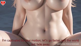 Blonde Waifu Summer Date + Fuck Her With On The Beach POV - Uncensored Hyper-Realistic Hentai Joi, With Auto Sounds, AI [23min Video + 101 4k Images (78 Naked)]