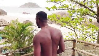 Meu preto me comeu na praia deserta - Marlon Costa e A Safadinha do Forro na praia de abrico