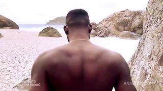 Meu preto me comeu na praia deserta - Marlon Costa e A Safadinha do Forro na praia de abrico