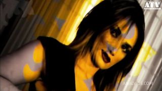 Lea Di Leo a whore cougar with big tits and golden hair has her pussy and ass stretched and loves anal