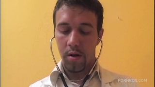 A nice fuck with the doctor in the clinic for Jasmine Rouge