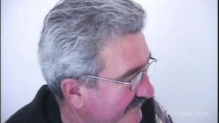 the old cuckold husband watching his wife DPed by 2 men