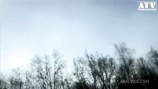 Domestic sex with Bambola a bitch with blonde hair gets her ass filled by huge cock and mouth filled