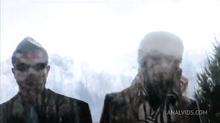 Domestic sex with Bambola a bitch with blonde hair gets her ass filled by huge cock and mouth filled