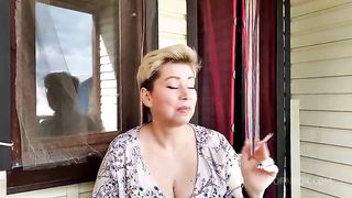 Stepson fucks his stepmommy in private, like a dirty, corrupt whore .. English subtitles.
