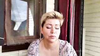 Stepson fucks his stepmommy in private, like a dirty, corrupt whore .. English subtitles.