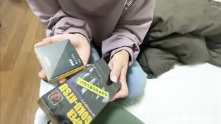彼氏の挿入時間を長くして気持ちよくなりたいから分厚いコンドームを彼氏につけたら、、