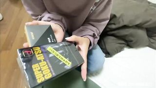 彼氏の挿入時間を長くして気持ちよくなりたいから分厚いコンドームを彼氏につけたら、、