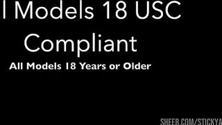 Angel 18 Pussy fingered! (V1) “I am a model” warm up! for cock sucking! StickyAsian18