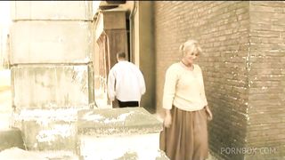 the aunt sucks her nephew's cock and then takes it in the ass