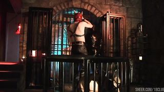 Stacey Saran And Leyla Black Let A Latex Dude Fuck Them Hard