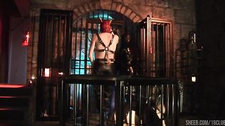 Stacey Saran And Leyla Black Let A Latex Dude Fuck Them Hard