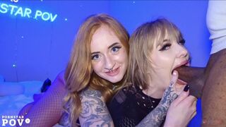 BBC ANAL DESTRUCTION FOR TWO ANAL SLUTS - ASS TO MOUTH, ASS TO PUSSY, ROUGH ANAL, CUM IN EYES, RIMMING