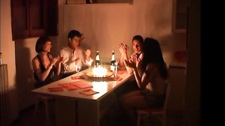 five shemales eager to get buttfucked #2