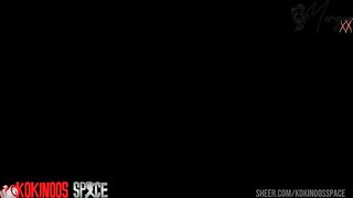 MORGAN XX GETS DOUBLE FUCKED BY TWO HUGE BLACK COCKS AT KOKINOOS SPACE