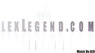 Cock Sucking Babe Jenna Foxx Slides Her Tongue On Alex Legend's Dick!