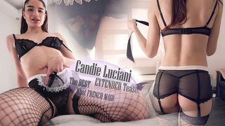 CANDIE LUCIANI - THE BEST WHAT FRENCH MAID *EXTENDED TEASE* 4K