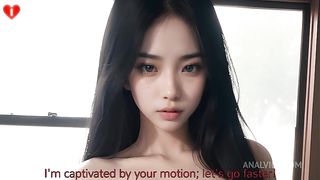 21YO Asian Step Sis Got HUGE BOOBS & You Fuck Her BIG ASS in The Kitchen POV - Uncensored Hyper-Realistic Hentai Joi, With Auto Sounds, AI [17min Video + 82 4k Images (33 Naked)]