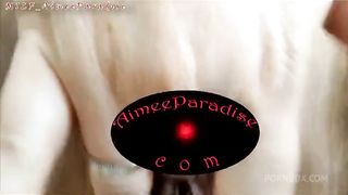 Magic bitch Aunty Aimee and amazing adventures of her asshole... ))