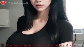 21YO Asian Step Sis Got HUGE BOOBS & You Fuck Her BIG ASS in The Kitchen POV - Uncensored Hyper-Realistic Hentai Joi, With Auto Sounds, AI [PREMIUM VIDEO]