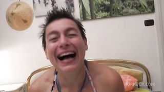 mature woman fucked by 2 men