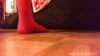 Weird shemale doll with big penis and big vagina to fill with shiny massage oil