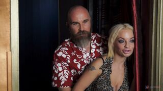 DEEP BALLS ANAL IN A SWINGER CLUB FOR BIG BOOBS BLONDE SLUT