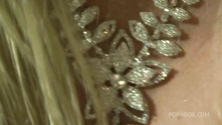 horny redhead get fucked from stepbro in bathroom during her wedding day