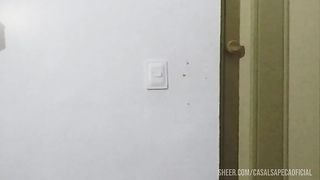 Novinho ataca novamente comendo meu cuzinho com forca e me fazendo gozar