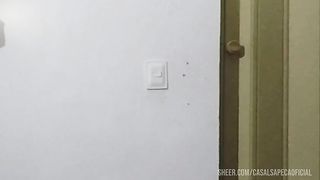 Novinho ataca novamente comendo meu cuzinho com forca e me fazendo gozar